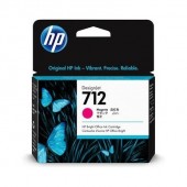 Cartouche d'encre HP 712 pour HP DesignJet T230/T250/T630/T650 - Magenta - 29ml