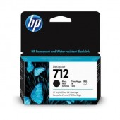Cartouche d'encre HP 712 pour HP DesignJet T230/T250/T630/T650 - Noir - 38ml